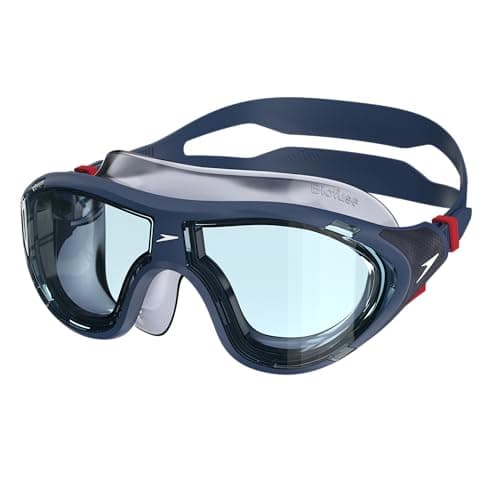 Speedo Unisex-Adult Biofuse Mask | Dive | Leak Free | Ergonomic Design, NAVY, One Size