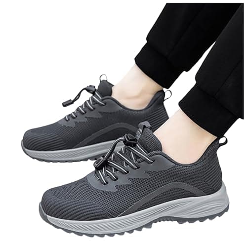 Unisex Walking Trainers Running Shoes Breathable Air Mesh Non Slip Sneakers — view 4