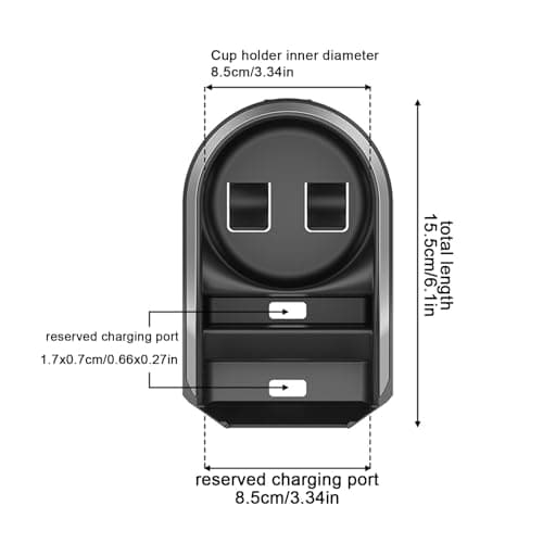 Drink Holder For The Car Spill Proof Storage Box — view 5