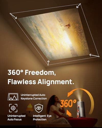XGIMI MoGo 4 Smart Portable Video Projector with PowerBase Stand — view 5