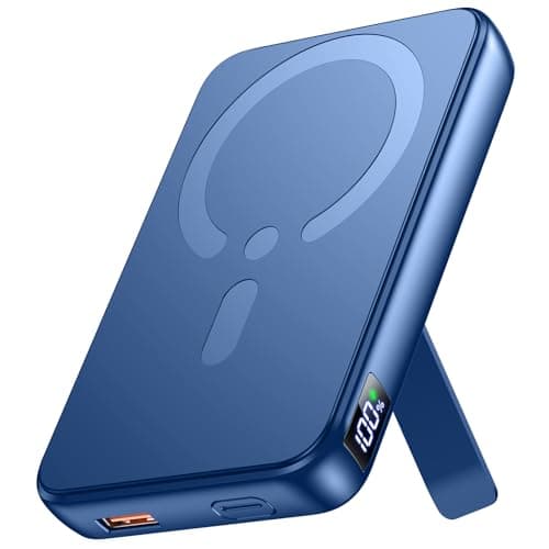 For MagSafe Power Bank, 12000mAh Portable Charger 22.5W, Dark Blue