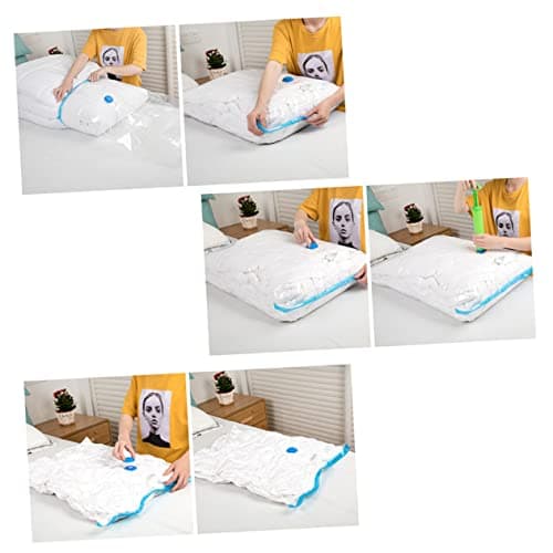 Vacuum Storage Bag White 50x60cm Pet Pe Waterproof Compression Bag — view 2