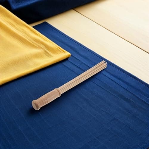 YUYUETIME Meridian Massager Bamboo Massage Hammer Tool for Fitness and Travel, Portable Handheld Muscle Massager Stick with Handle and Gentle Touch — view 6