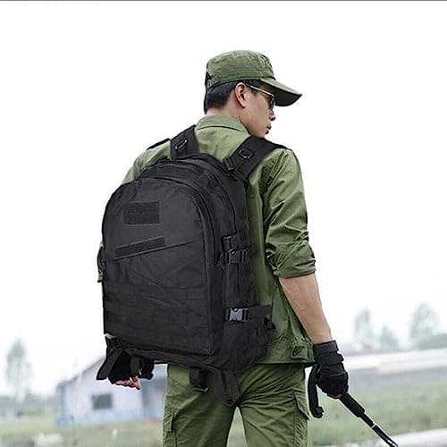 Trintion 40L Trekking Backpack Waterproof Camping Hiking Bag, Military Tactical Backpack, Travel On Foot Camping Climbing Hunting Bag for Men and Women — view 6