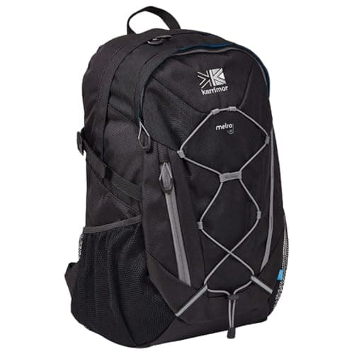 Karrimor Metro Unisex Outdoor Hiking Backpack, Black - 30 Litres