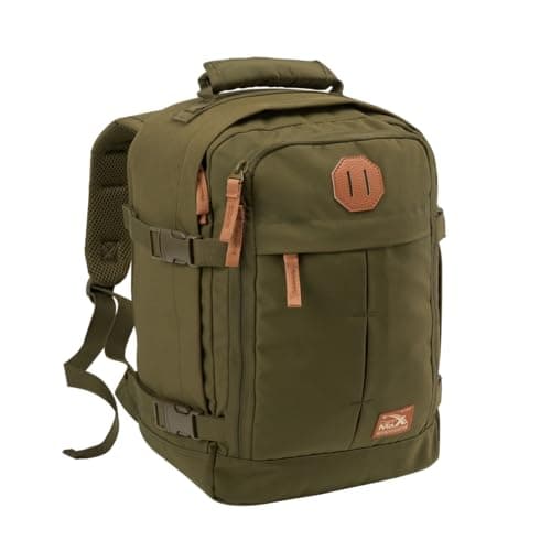 Metz for Ryanair Cabin Bags 40x30x20 Underseat Cabin Bag for EasyJet, Ryanair, Wizz Air & More – Travel Backpack for Airline Under Seat Carry-Ons, Recycled Polyester, Compression, Durable Hand Luggage