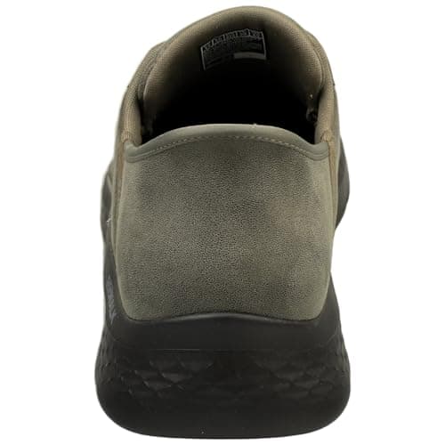 Skechers Men's GO Walk Flex Smooth Motion Trainers, Olive Textile, 8.5 UK — view 4