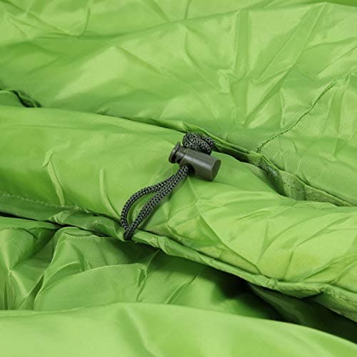 Andes Nevado 400 Mummy Sleeping Bag Warm 400GSM Filling - Compression Carry Bag Included - Ideal For Camping, Hiking, Backpacking, DoE Awards, Festivals Waterproof — view 5