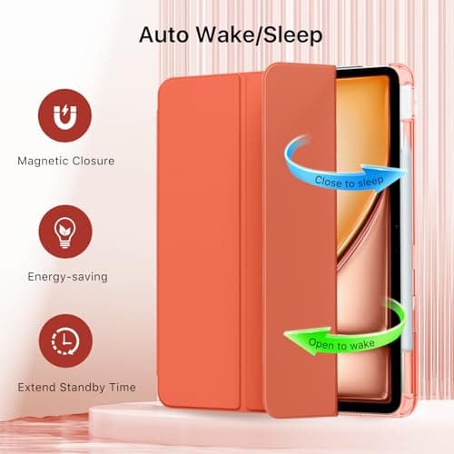 MoKo for iPad Air 13-Inch Case (M4/M3/M2) 2026/2025/2024 with Pencil Holder — view 5