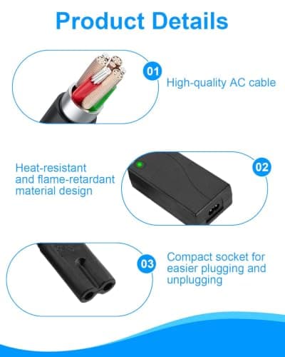 29V 2A Universal Recliner Power Supply, AC/DC Switching Transformer — view 6
