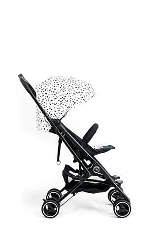 Roma Capsule 3 Baby Stroller Dalmatian– Lightweight Compact Holiday Buggy, Lie-Flat Travel Stroller from Birth, 6.7kg, Cabin Size Fold with Travel Bag, Raincover and Insect Net — view 6