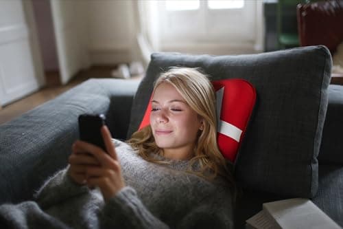 SKROSS Travel Pillow, Red — view 4