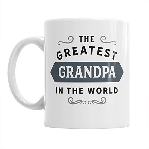 Mainly Mugs Grandpa Gift for Birthday Christmas Best Grandpa Coffee Mug Present Keepsake - 11oz
