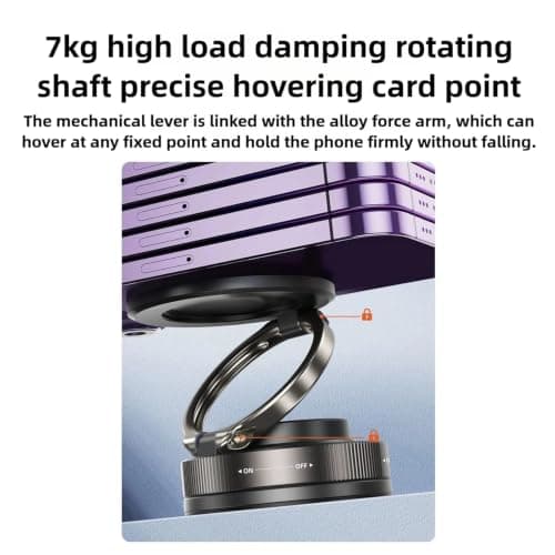 Treasureheart Foldable Magnetic Phone Holder for Car for City 2015+ — view 4