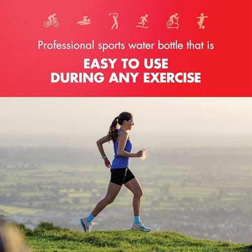 HIGH5 Professional Running Water Bottle, BPA Free, Dishwasher Safe, 350ml — view 3