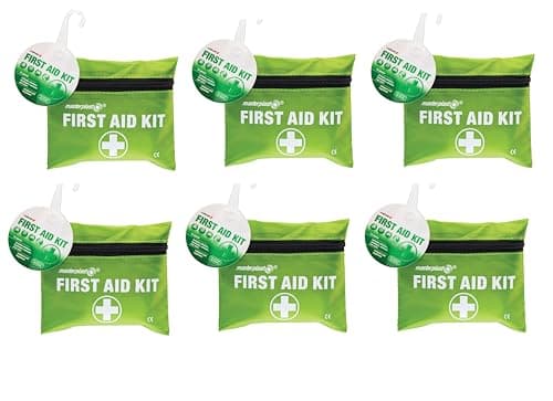 Masterplast Compact First Aid Kit - Essential Emergency Medical Supplies for Home, Car, and Travel (6)