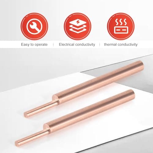 Xuzxinze Welding Needle 3mm Alumina Copper Rod 8-Pack for Mobile Battery — view 5