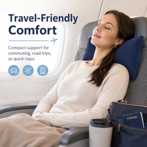 FEITONGFX 1PCS Mini Pillows for Sleeping,11in x 7in Small Travel Pillow — view 4
