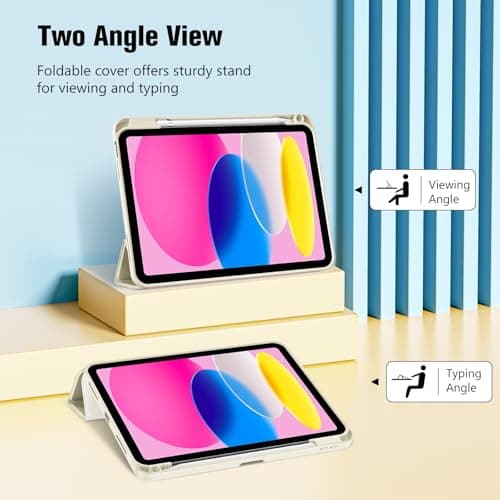 ProCase Matte Case for iPad A16 11th/10th Gen with Pencil Holder — view 6