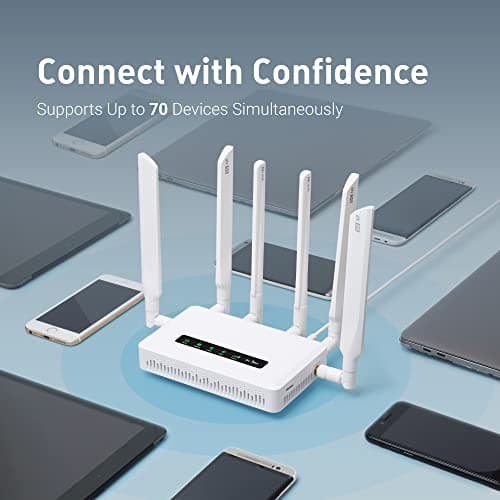 GL.iNet GL-X3000 Spitz AX 5G Router Dual-SIM Wi-Fi 6 OpenWrt VPN — view 2