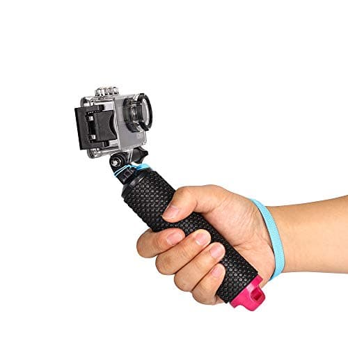 XiXiYang Handle Floating Hand Grip for Sportcamera,GoPro Hero Accessories Set,Waterproof Monopod Floating Hand Grip - Compatible with DJI OSMO Action Cameras and Other Sports Camera Green Pole Grip — view 2