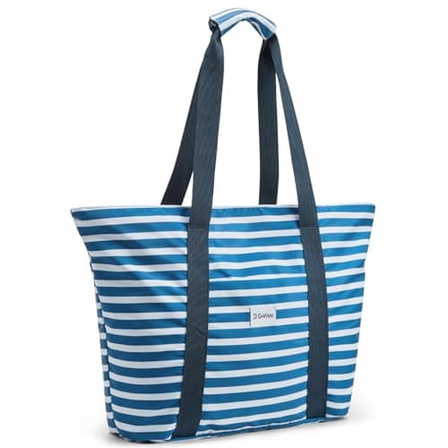G4Free 30L/50L Waterproof Beach Bag for Women Sport Gym Tote Bag Large Capacity Shopping Shoulder Bag Casual Weekend Bag