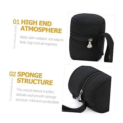 HEMOTON 1pc Speaker Bag Speaker Case Portable Speaker Bag Speaker Carry Case Suitcases Organizer Bags Wireless Speaker Bocina Horn Speaker Travel Neoprene Audio Storage Bag — view 5