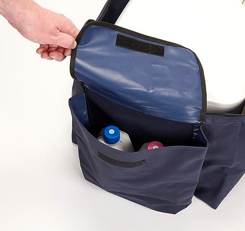 Ducksback Small camping toilet Porta Potti Carry/Storage bag Blue campervan caravan travel — view 4