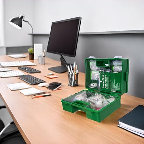 EVAQ8 British Standard Compliant UK Work First Aid Kit in Deluxe Box for Office Environments — view 6
