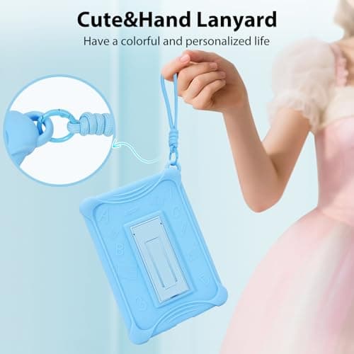 Silicone Case for 7" Kindle Paperwhite & Colorsoft 12th Gen 2024, Blue — view 5