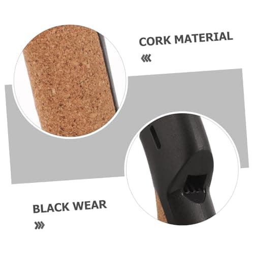 VICASKY Soft Cork Trekking Pole Handle Grip Replacement, Professional Hiking Stick Adapter for Walking and Skiing, Sturdy Outdoor Hiking Pole Accessory for Mountaineering and Travel — view 5