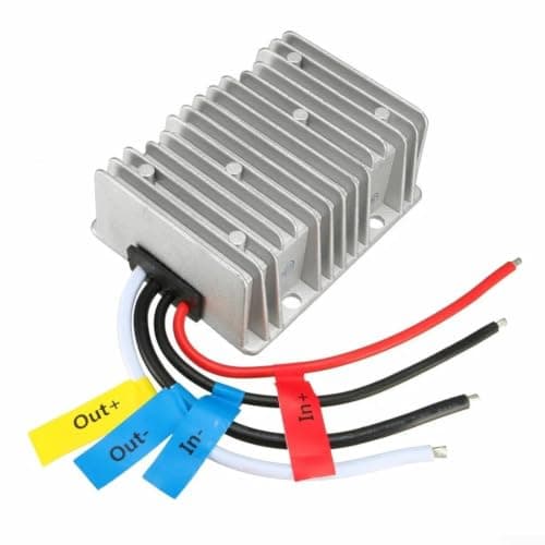 Voltage Converter for Trucks, Golf Carts, Buses, 24 V to 13.8 V