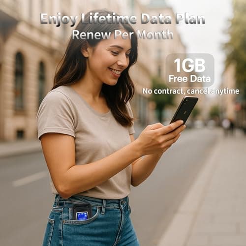 SIGNALHIVE Portable WiFi Hotspot for Travel, eSIM 4G LTE Mobile Hotspot, No SIM Card Required, No Contract Data Plans, Connect Up to 10 Devices, 1GB Monthly Data Included for Life — view 3