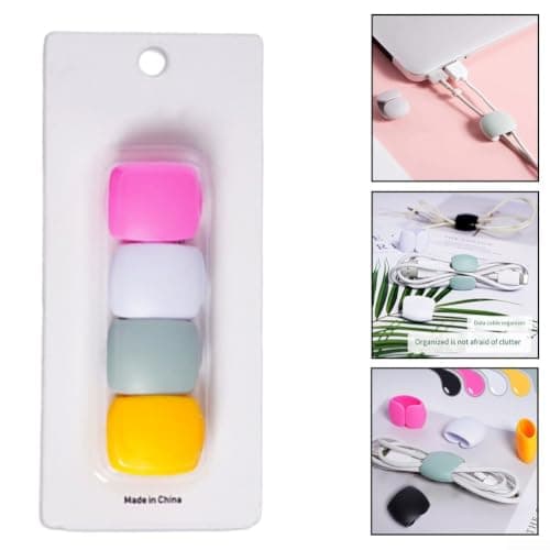 Silicone Cable Clips 20 Pack Wire Organizer Tidy(20pcs) — view 4