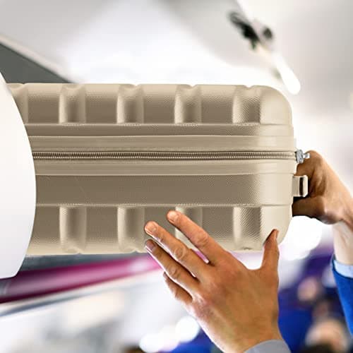 Flight Knight Lightweight 4 Wheel ABS Hard Case Medium Suitcase Approved for Over 100 Airlines Including easyJet, British Airways, Ryanair, Jet2, Emirates & Many More - Check-in Medium Size 25" — view 5