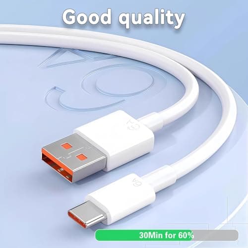 IZYUF USB A to USB C Fast Charging Cable, 5 Pack(2M x 5) — view 3