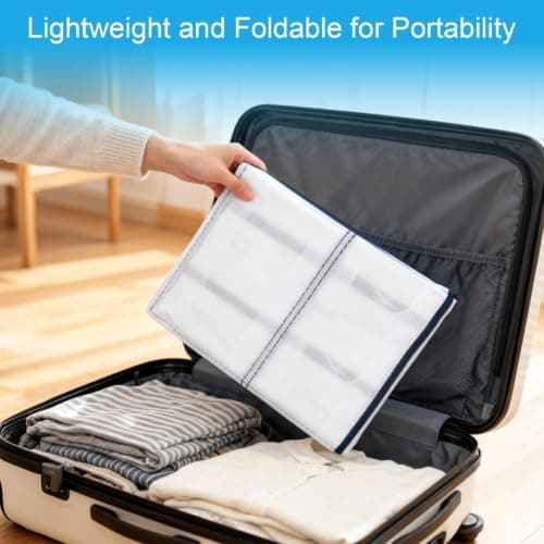 FUHSY Cruise Essentials 2026 Over The Door Organizer For Cruise Ship 24 Pocket Magnetic Door Organizers with 4 Metal Hooks and 4 Strong Magnets Door Organizer Hanging for Bedroom, Bathroom, Closet — view 4