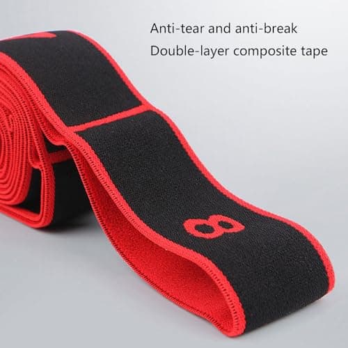 Stretching Strap Fitness Band Resistance Band Ballet, Yellow — view 5