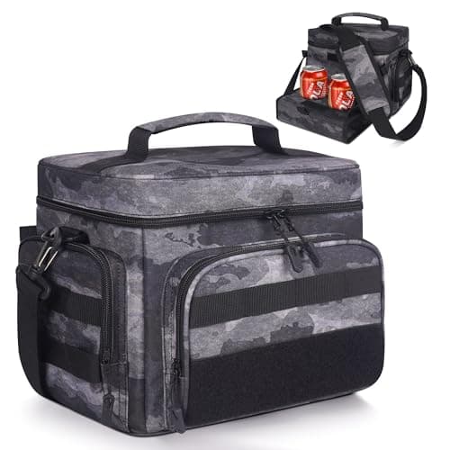 12L Insulated Lunch Box for Men, Leakproof Cooler Lunch Bag for Work