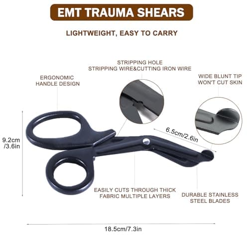 Tourniquet Set with Shears & MOLLE Pouch - One-Hand Hemorrhage Control — view 4
