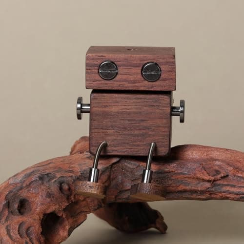 Car Dehumidifier And Odor Eliminator With Wobbling Wooden Figure Fragrance Dispenser - Air Freshener, Car Decor — view 5