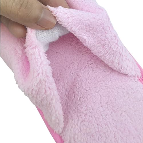 JoWebb 5 Pairs Disposable Closed-Toe Hotel Slippers for Women, Washable & Foldable Spa Guest Slippers for Travel, Parties and Home Use — view 4