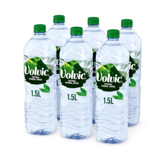 Volvic Natural Mineral Water 1.5L x 6 Bottles | Still Bottled Water | 9 Litres Total | Large Family Multipack | Ideal for Home, Office, Work, Travel & Everyday Hydration — view 2