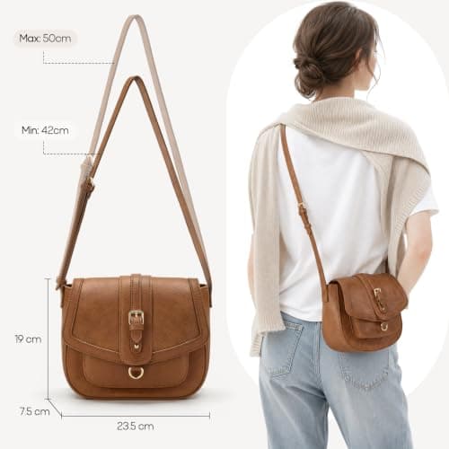 RAINSMORE Crossbody Bag for Women RFID Blocking Handbags & Shoulder Bags — view 2