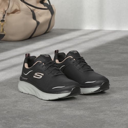 Skechers Women's D'Lux Walker Infinite Motion, Black, 6 UK — view 3