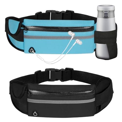 2 Pack Adjustable Running Belts for Women Men Suitable for All Phones