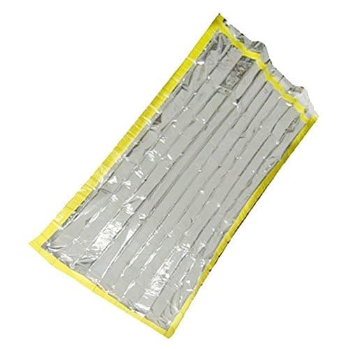Reusable Emergency Sleeping Bag, Feelfly Portable Outdoor Waterproof Camping Survival Bag with Silver Foil for Travelling, Homeless (#A) — view 4