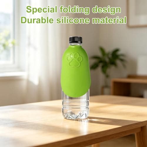 Dog Water Bottle Adapter, Silicone Pet Drink Bowl Accessory — view 3