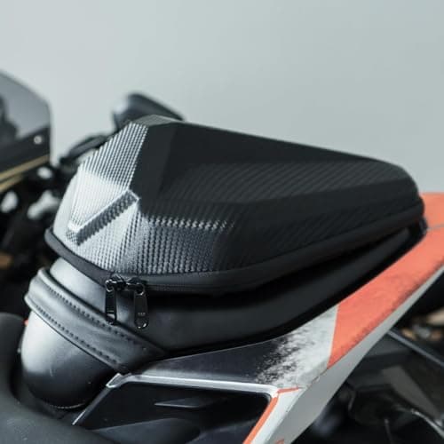 NIGHT CAT Motorcycle Tail Bag,Waterproof Saddle Bag Motorcycle Rear Seat Universal Storage — view 5
