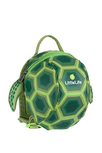 LittleLife Animal Toddler Backpack With Safety Rein, Turtle